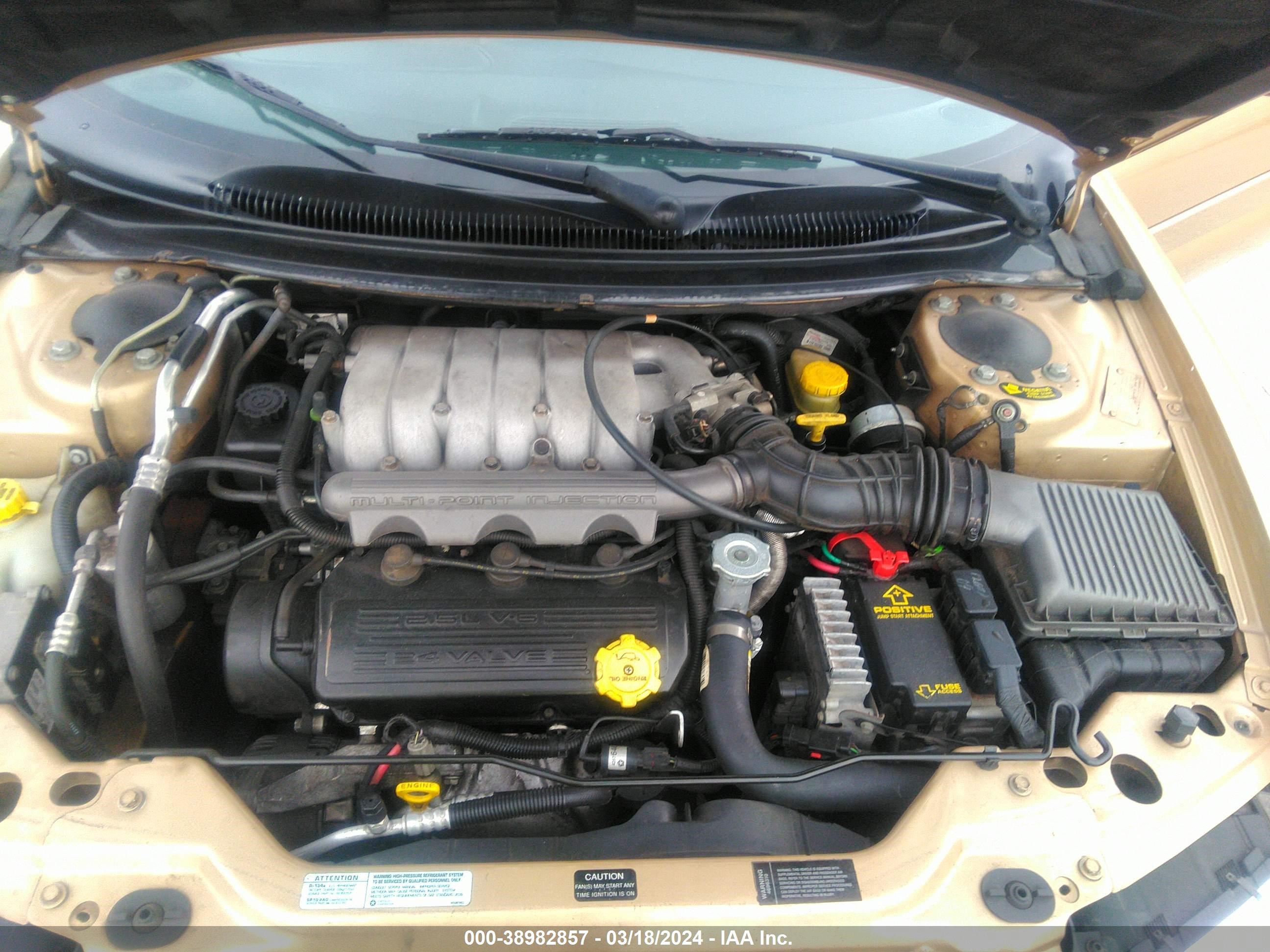 Photo 9 VIN: 3C3EL45H6VT569680 - CHRYSLER SEBRING 