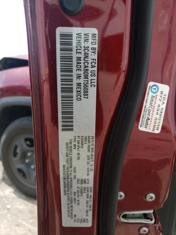 Photo 12 VIN: 3C4NJCAB0MT560887 - JEEP COMPASS SP 