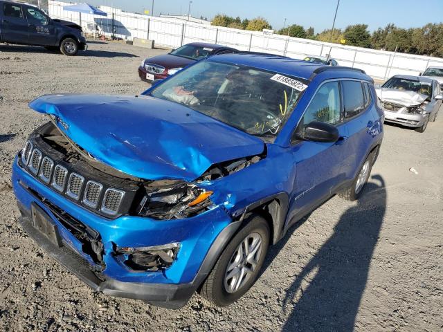 Photo 8 VIN: 3C4NJCAB6KT615808 - JEEP COMPASS SP 