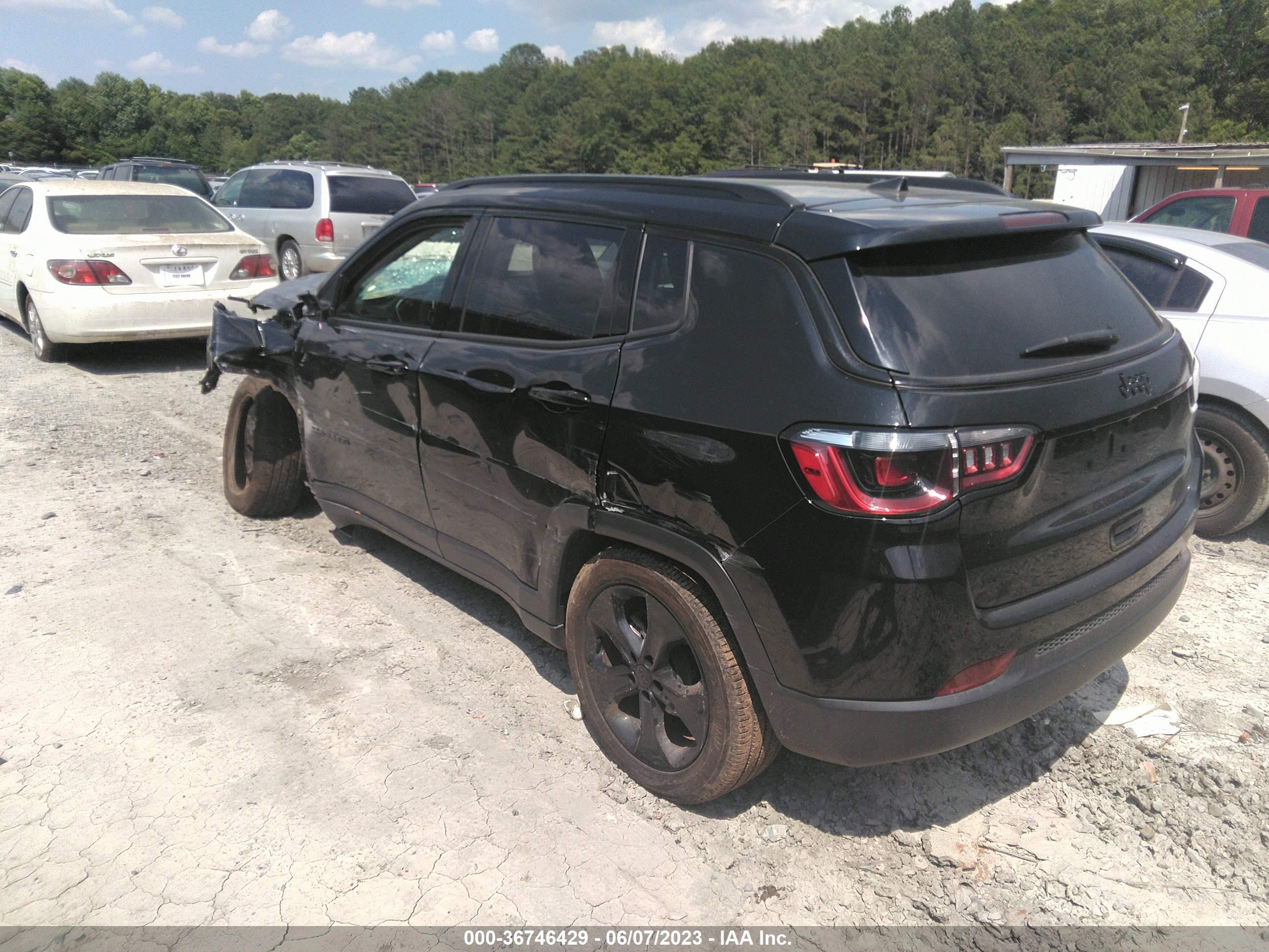 Photo 2 VIN: 3C4NJCBB0MT592656 - JEEP COMPASS 