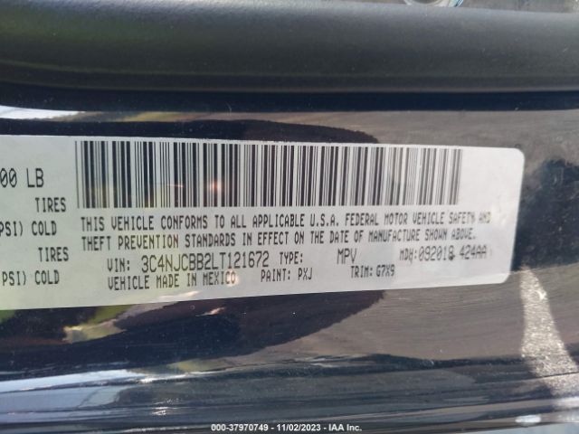 Photo 8 VIN: 3C4NJCBB2LT121672 - JEEP COMPASS 