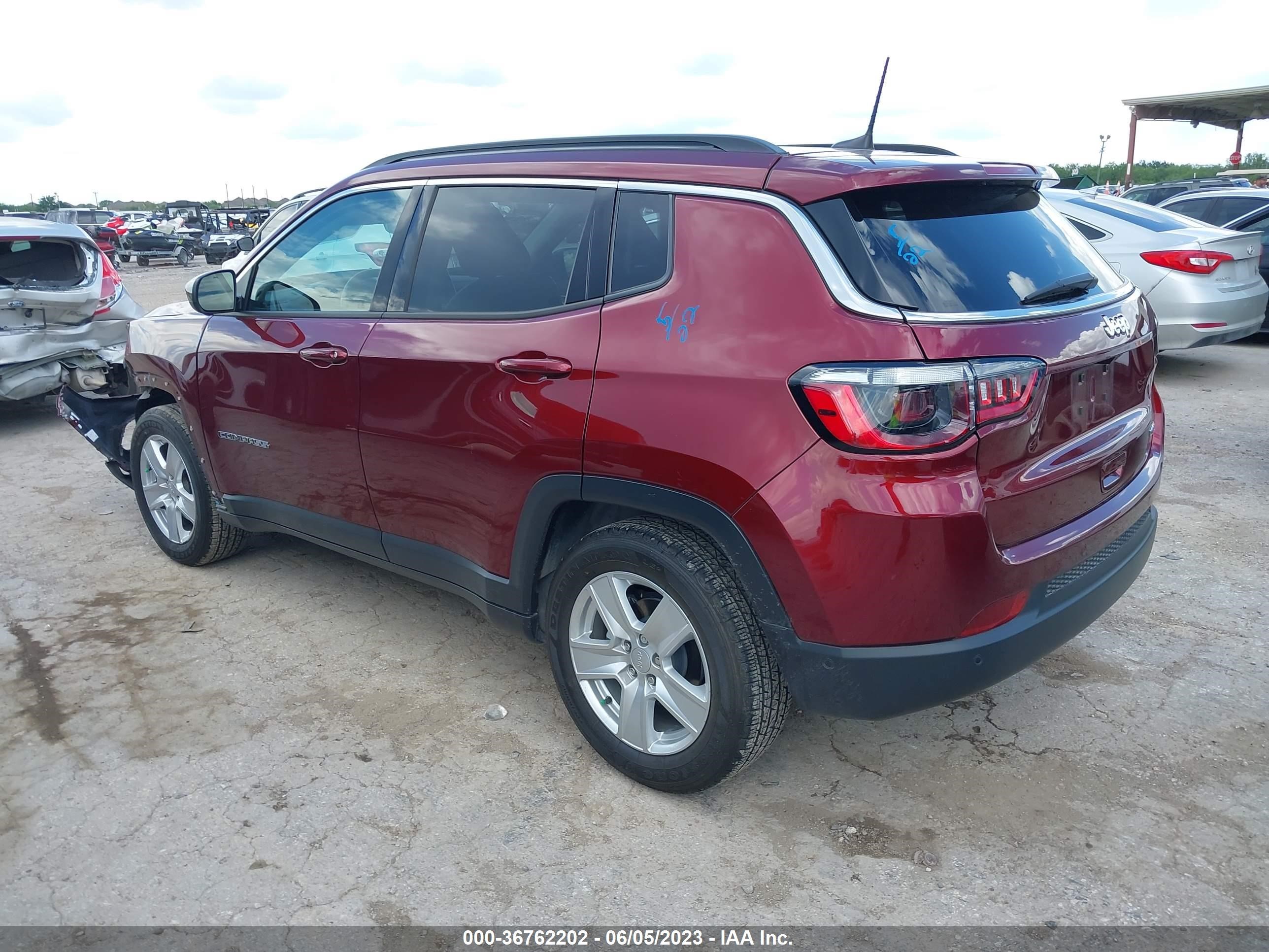 Photo 2 VIN: 3C4NJCBB8NT112896 - JEEP COMPASS 