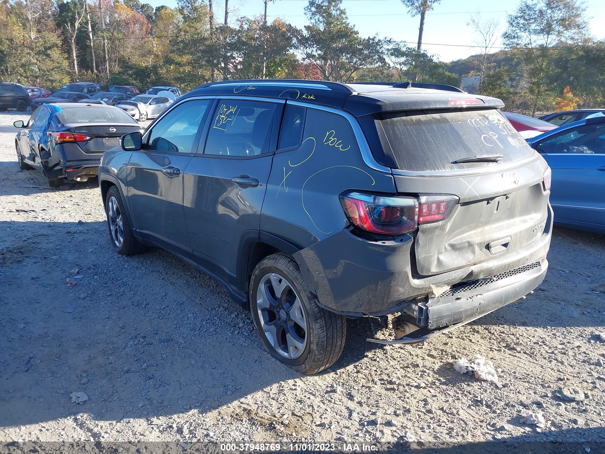 Photo 2 VIN: 3C4NJCCB9MT593738 - JEEP COMPASS 