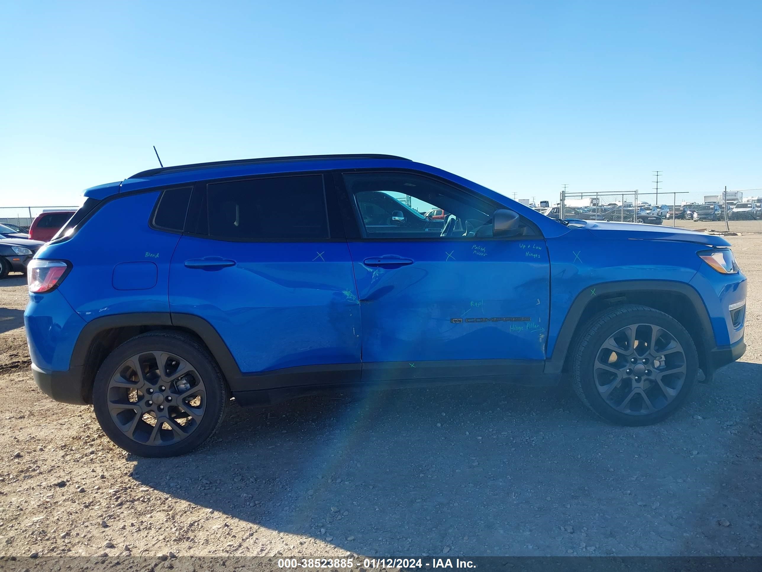 Photo 12 VIN: 3C4NJCEB7MT602272 - JEEP COMPASS 