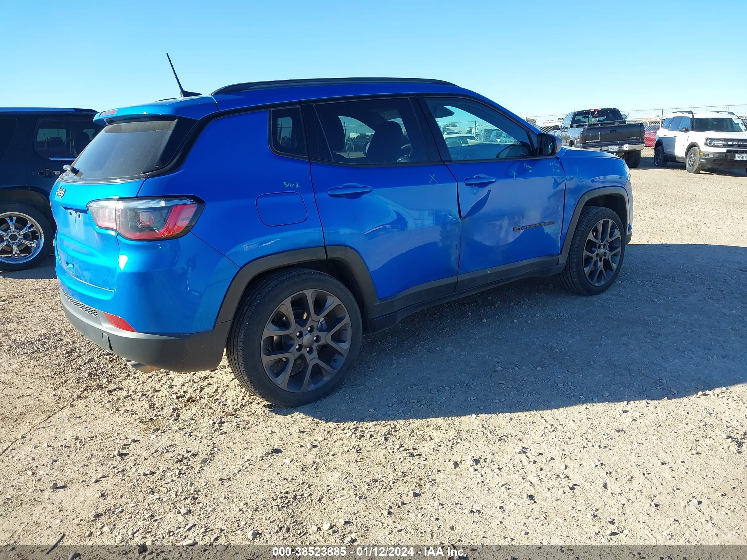 Photo 3 VIN: 3C4NJCEB7MT602272 - JEEP COMPASS 