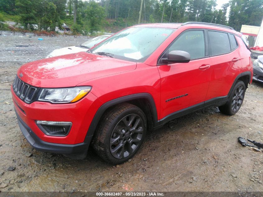 Photo 1 VIN: 3C4NJCEBXMT561295 - JEEP COMPASS 