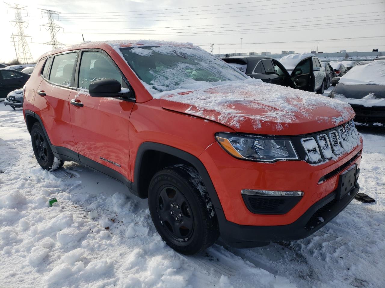 Photo 3 VIN: 3C4NJDAB7JT175876 - JEEP COMPASS 