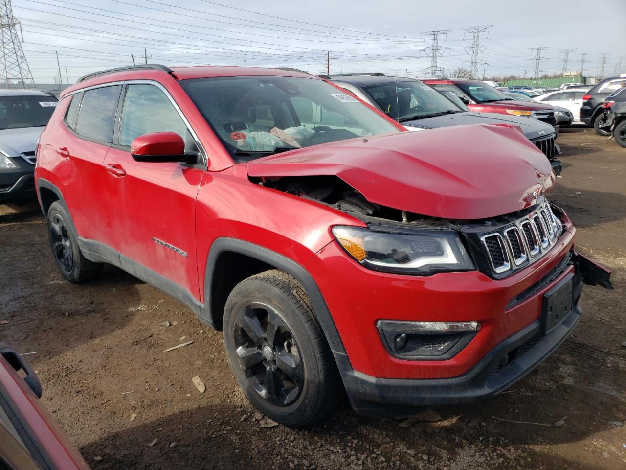 Photo 3 VIN: 3C4NJDBB7JT333471 - JEEP COMPASS 