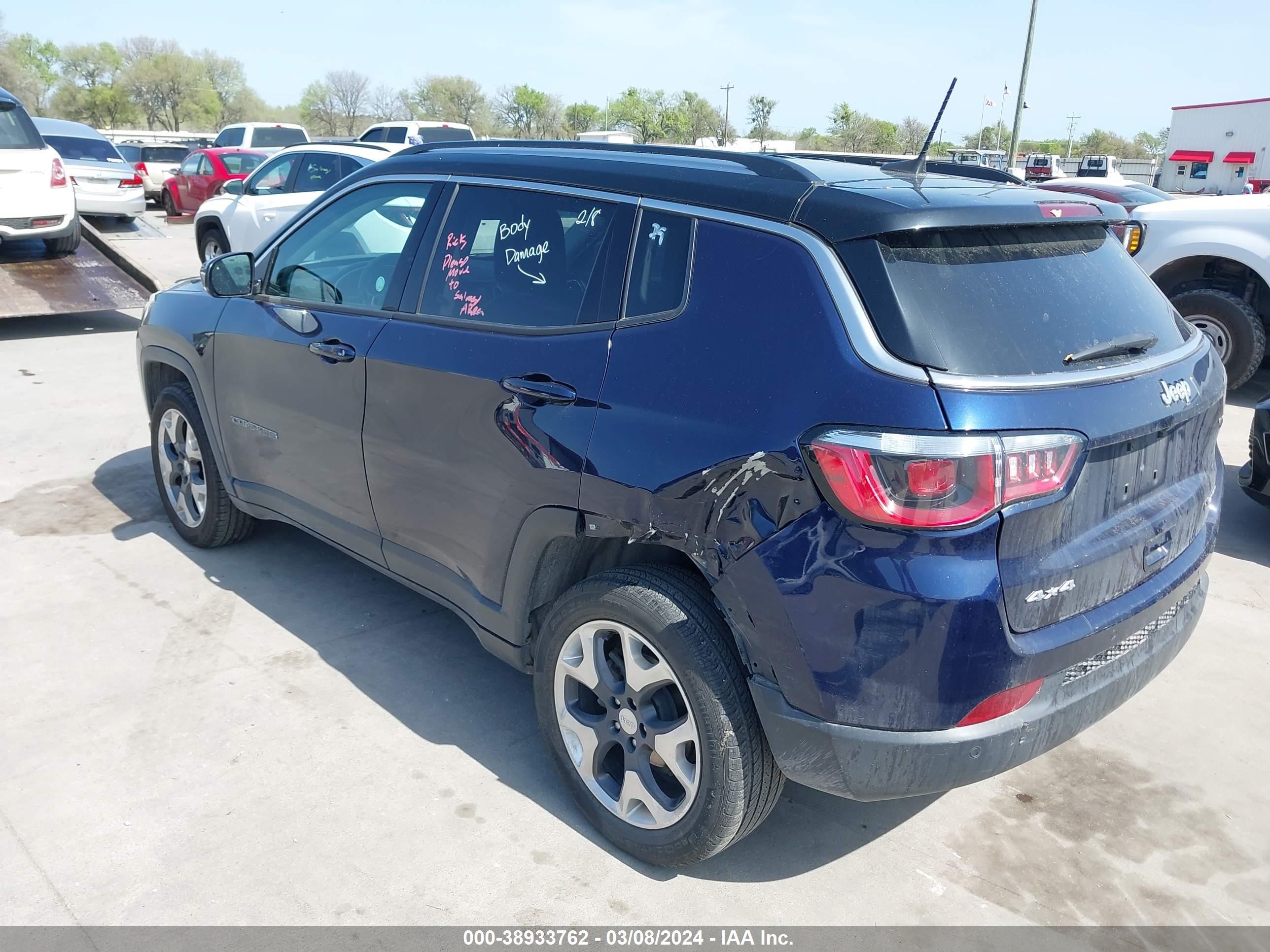 Photo 2 VIN: 3C4NJDCB4KT766990 - JEEP COMPASS 