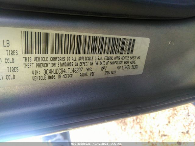 Photo 8 VIN: 3C4NJDCB4LT146237 - JEEP COMPASS 