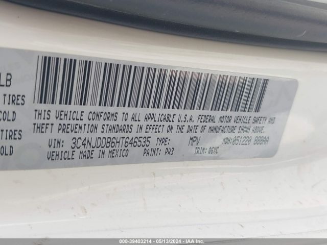 Photo 8 VIN: 3C4NJDDB6HT646535 - JEEP NEW COMPASS 