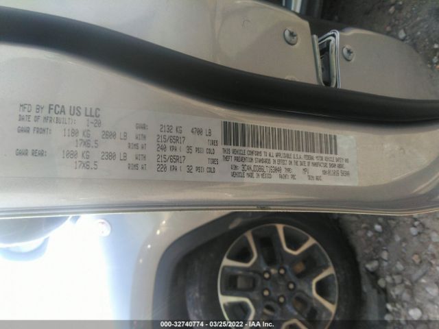 Photo 8 VIN: 3C4NJDDB6LT163040 - JEEP COMPASS 