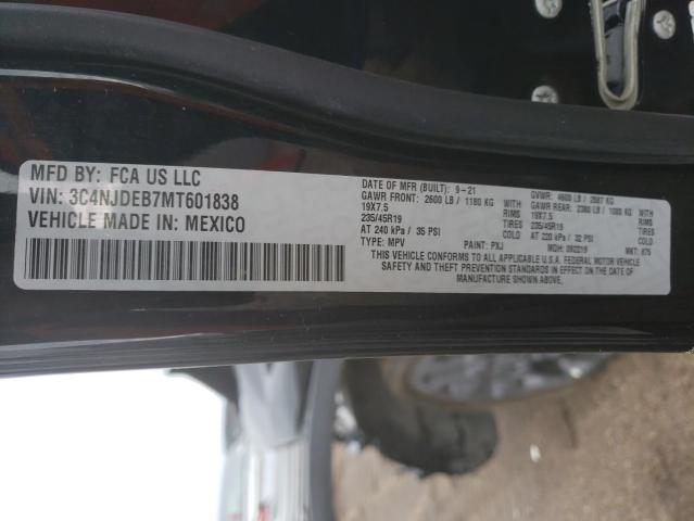 Photo 12 VIN: 3C4NJDEB7MT601838 - JEEP COMPASS 80 