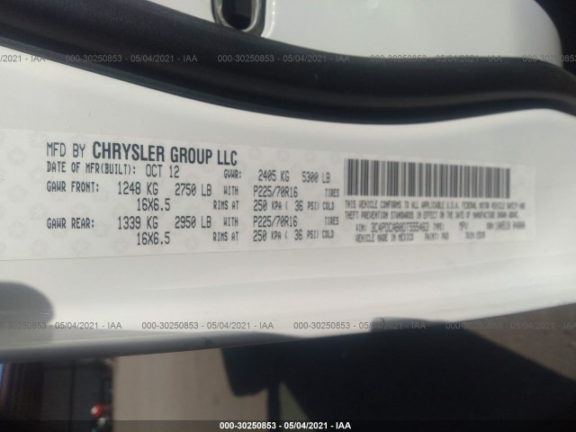 Photo 8 VIN: 3C4PDCAB0DT555463 - DODGE JOURNEY 