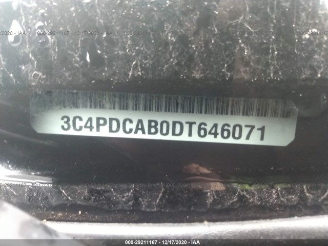 Photo 8 VIN: 3C4PDCAB0DT646071 - DODGE JOURNEY 