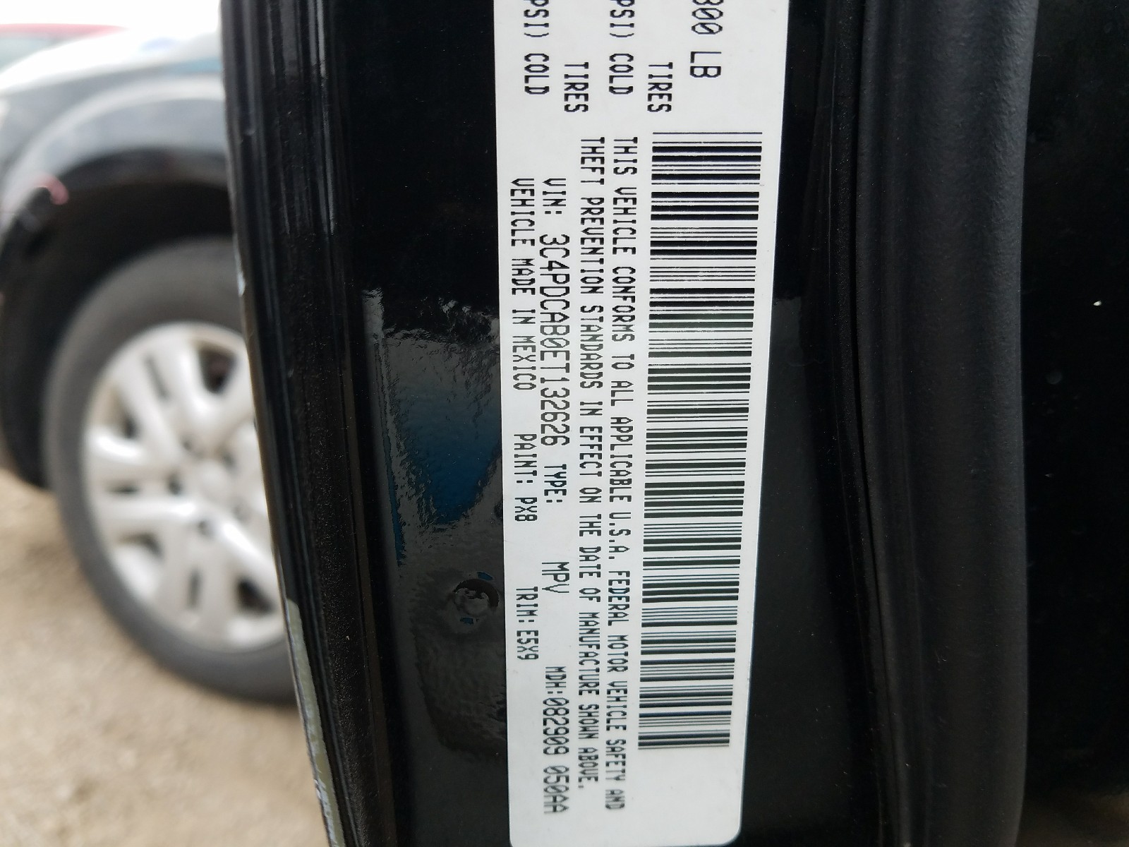 Photo 9 VIN: 3C4PDCAB0ET132626 - DODGE JOURNEY 