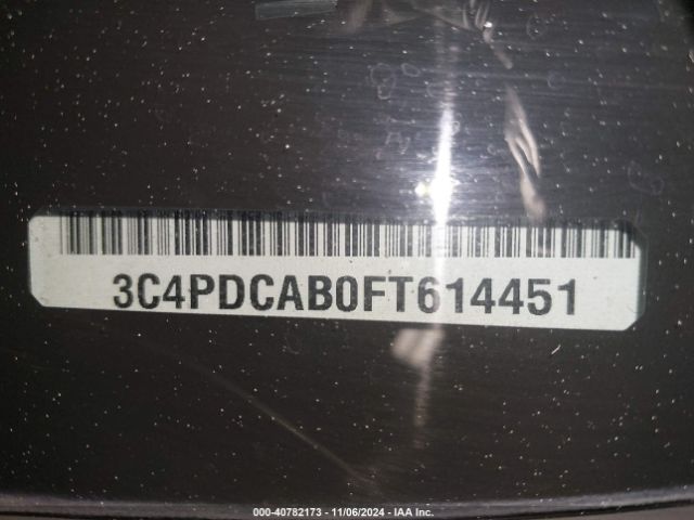 Photo 8 VIN: 3C4PDCAB0FT614451 - DODGE JOURNEY 