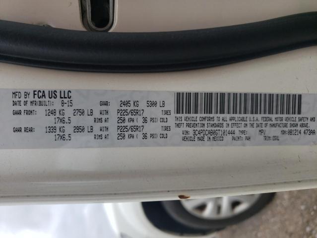 Photo 9 VIN: 3C4PDCAB0GT101444 - DODGE JOURNEY SE 