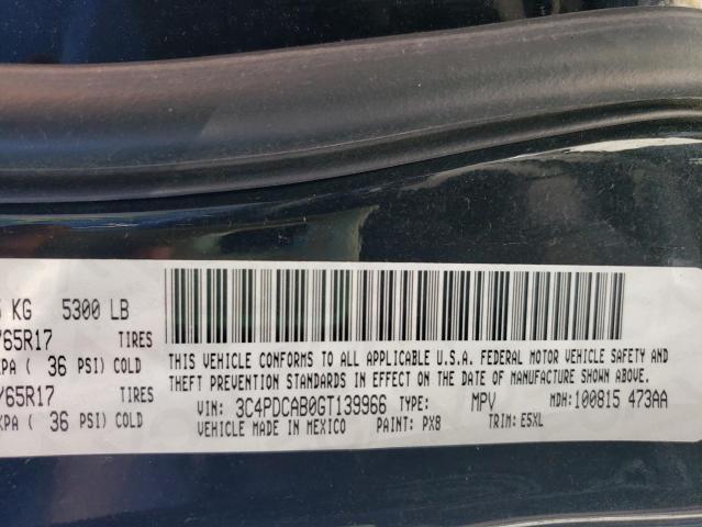 Photo 9 VIN: 3C4PDCAB0GT139966 - DODGE JOURNEY 