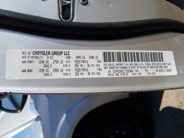 Photo 9 VIN: 3C4PDCAB1CT297064 - DODGE JOURNEY SE 