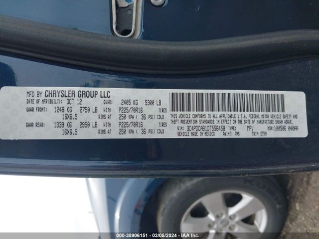 Photo 8 VIN: 3C4PDCAB1DT556458 - DODGE JOURNEY 