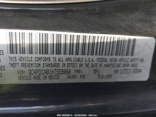 Photo 8 VIN: 3C4PDCAB1HT559060 - DODGE JOURNEY 