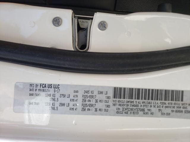 Photo 9 VIN: 3C4PDCAB1HT676086 - DODGE JOURNEY SE 