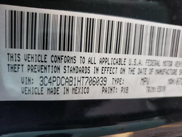 Photo 9 VIN: 3C4PDCAB1HT706039 - DODGE JOURNEY 