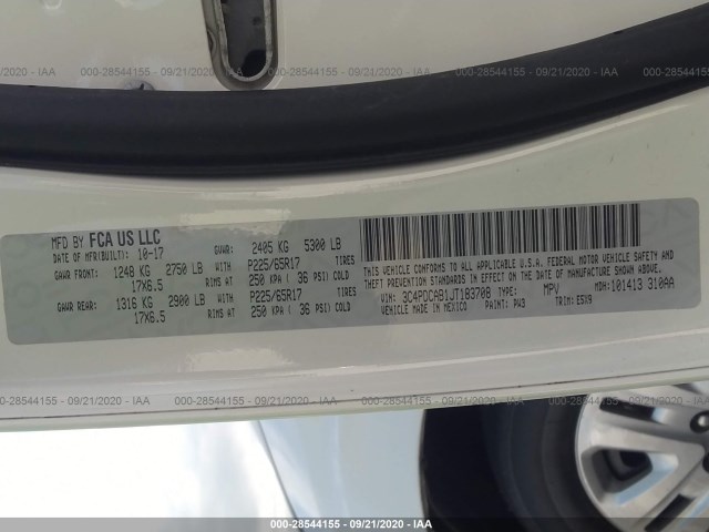 Photo 8 VIN: 3C4PDCAB1JT183708 - DODGE JOURNEY 