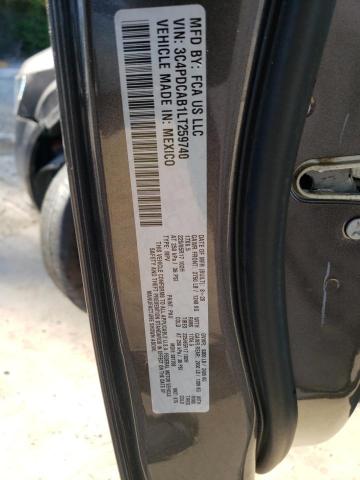 Photo 11 VIN: 3C4PDCAB1LT259740 - DODGE JOURNEY SE 