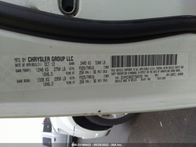 Photo 8 VIN: 3C4PDCAB2DT560793 - DODGE JOURNEY 