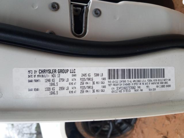 Photo 9 VIN: 3C4PDCAB2DT576962 - DODGE JOURNEY SE 