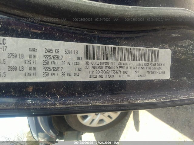 Photo 8 VIN: 3C4PDCAB2JT254074 - DODGE JOURNEY 