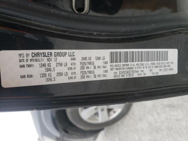 Photo 9 VIN: 3C4PDCAB3DT597044 - DODGE JOURNEY SE 