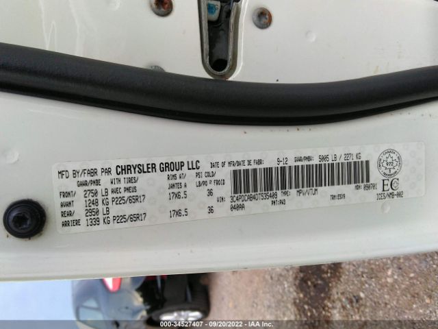 Photo 8 VIN: 3C4PDCAB4DT535409 - DODGE JOURNEY 