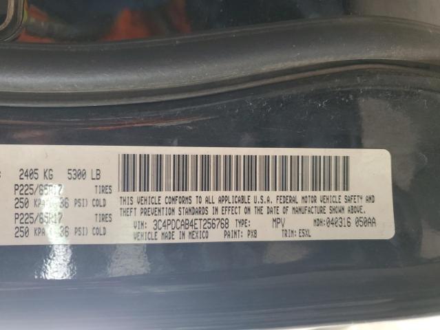 Photo 11 VIN: 3C4PDCAB4ET256768 - DODGE JOURNEY SE 