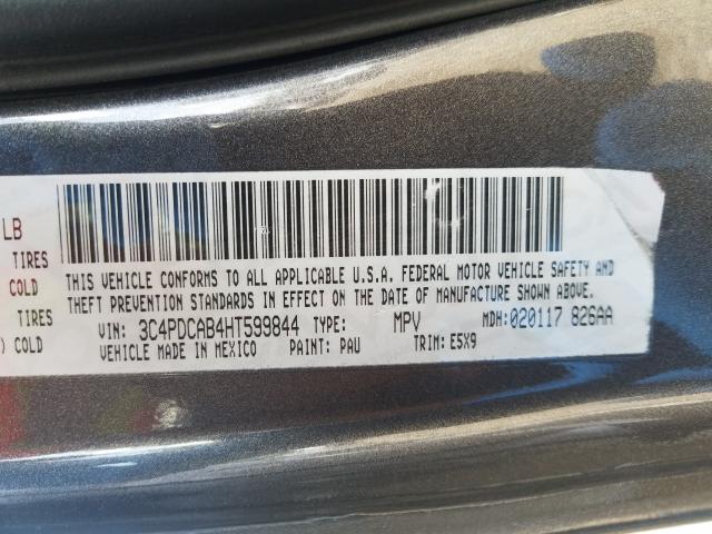 Photo 9 VIN: 3C4PDCAB4HT599844 - DODGE JOURNEY 