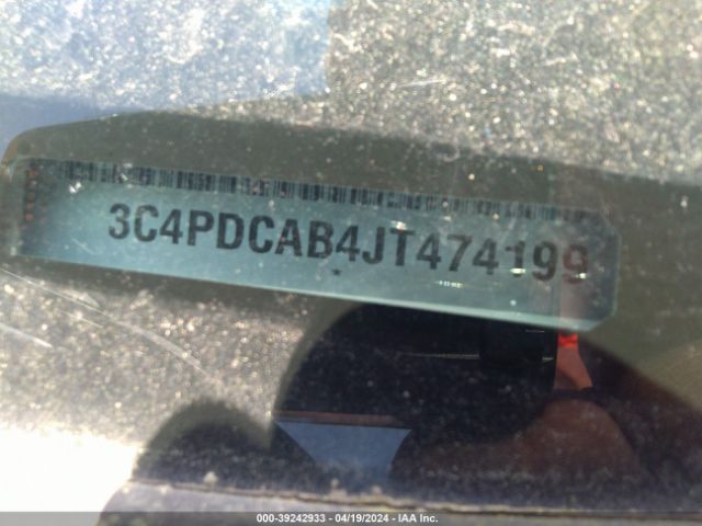 Photo 8 VIN: 3C4PDCAB4JT474199 - DODGE JOURNEY 