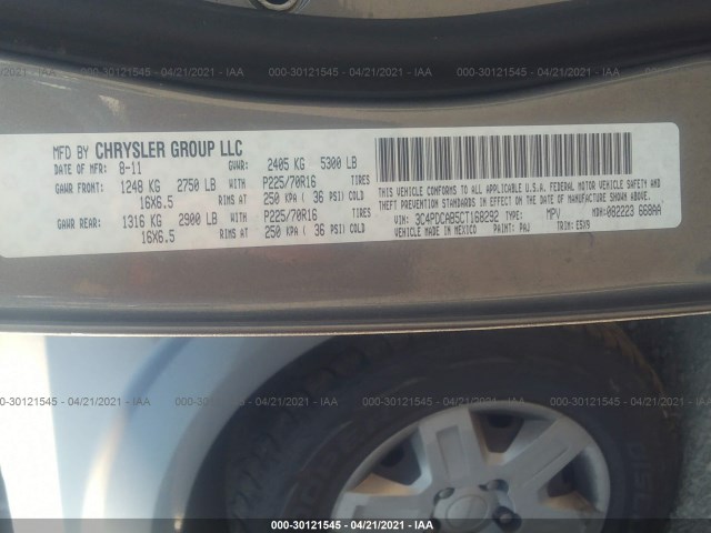 Photo 8 VIN: 3C4PDCAB5CT168292 - DODGE JOURNEY 