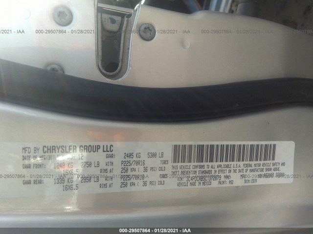 Photo 8 VIN: 3C4PDCAB5CT372879 - DODGE JOURNEY 