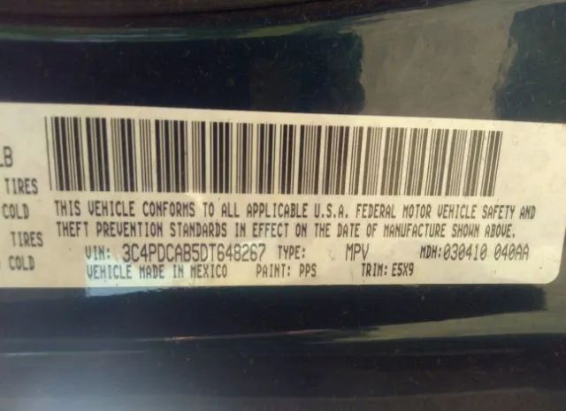 Photo 8 VIN: 3C4PDCAB5DT648267 - DODGE JOURNEY 