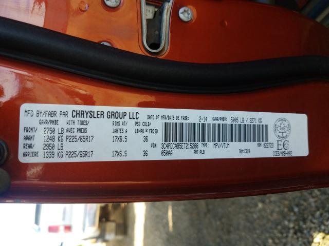 Photo 9 VIN: 3C4PDCAB5ET215288 - DODGE JOURNEY SE 