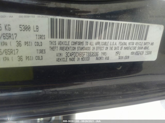 Photo 8 VIN: 3C4PDCAB5FT553596 - DODGE JOURNEY 