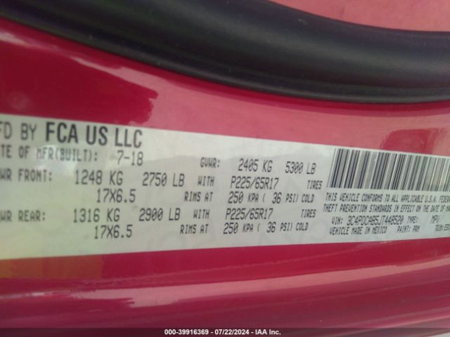 Photo 8 VIN: 3C4PDCAB5JT448520 - DODGE JOURNEY 