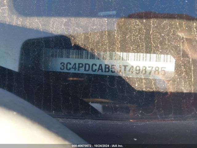 Photo 8 VIN: 3C4PDCAB5JT498785 - DODGE JOURNEY 