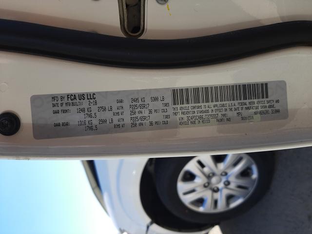 Photo 9 VIN: 3C4PDCAB6JT275557 - DODGE JOURNEY 