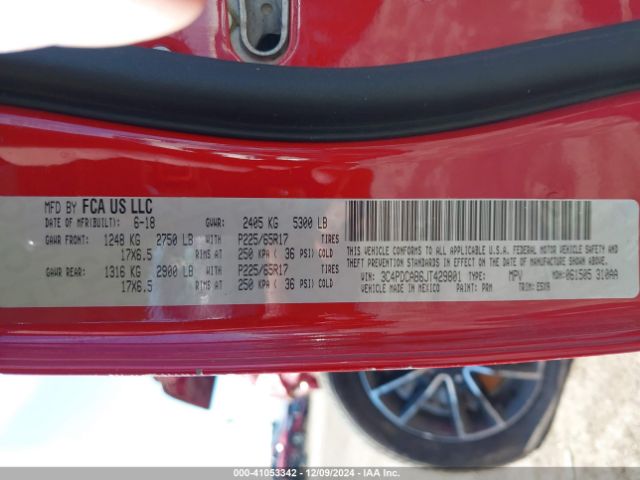 Photo 8 VIN: 3C4PDCAB6JT429801 - DODGE JOURNEY 