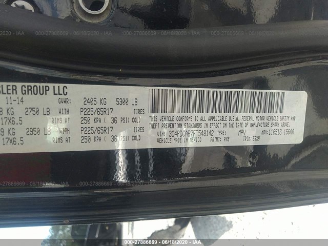 Photo 8 VIN: 3C4PDCAB7FT548142 - DODGE JOURNEY 