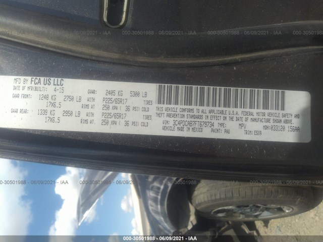 Photo 8 VIN: 3C4PDCAB7FT679734 - DODGE JOURNEY 