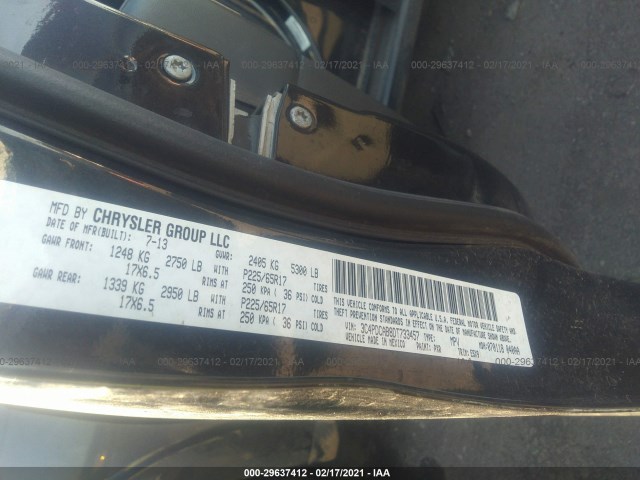 Photo 8 VIN: 3C4PDCAB8DT733457 - DODGE JOURNEY 